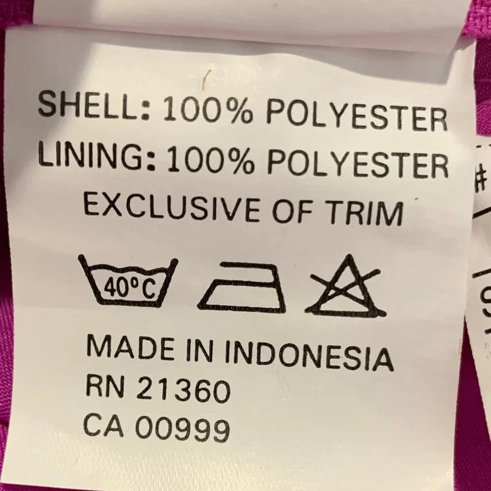 Mori Lee Knee Length Halter Chiffon Dress NWT - Picture 5 of 8